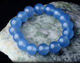 Koraba Agate Chalcedony Bracelet 10mm Elastic Beads