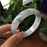 Burmese Jadeite Flower Bracelet Princess Jewelry Gift