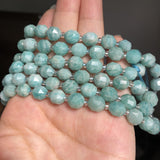 8MM Natural Amazonite Stone Beads Round Spacer Beads 15Inch