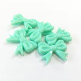 240pcs Pastel Acrylic Bow Beads For Kids Jewelry/DIY