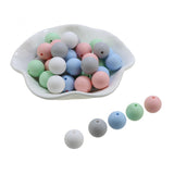 50pcs 15mm Food Silicone Teeth Beads DIY Necklaces Baby Bracelets