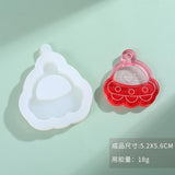 Bear Silicone Shaker Mold for DIY Epoxy Resin Jewelry Tools