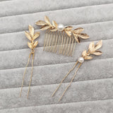 Simulated Pearl Bridal Hair Comb Wedding Hair Jewelry Accessories