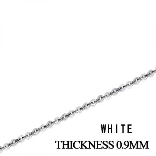 925 Silver Woman & Man Necklace Yellow Rose Chain Hot Gift For Girl