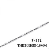 925 Silver Woman & Man Necklace Yellow Rose Chain Hot Gift For Girl