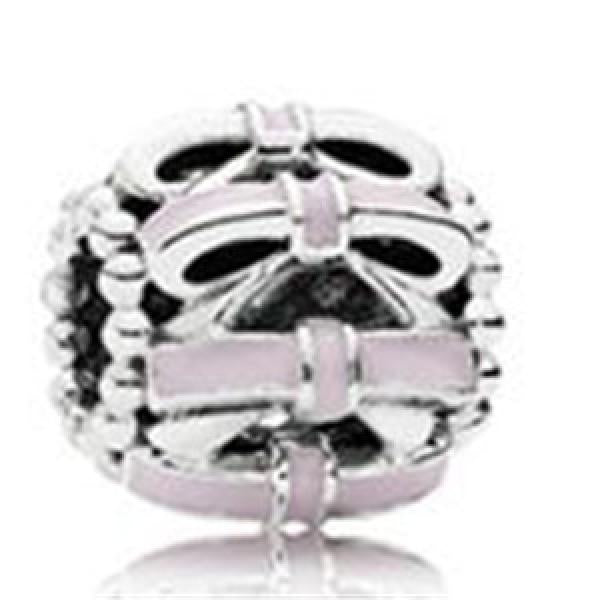 925 Silver Openwork Bow Bead for DIY Jewelry Making