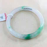 Zheru Jadeite Bracelet Natural Green 54-62mm A Class Certificate
