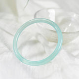 Zheru Jewelry Natural Agate Chalcedony Bracelet 54-64mm