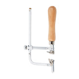 GemTrue Stainless Steel Head + Wooden Handle Jewelers Saw Frame