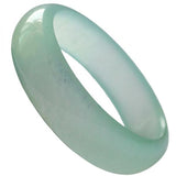 Zheru Jewelry Light Green Burmese Jade Bangle Princess Gift