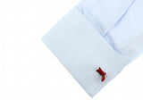 Red High-heeled Boots Cufflinks for Shirt