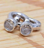 Smooth Heart Clasp - DIY Pearl Crystal Pearls Bracelet Accessory - L12