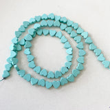 Heart Shape Hematite Bead Matte Loose Bead High DIY Jewelry Making