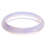 Zheru Natural Agate Chalcedony 54-64mm Bracelet for Mother