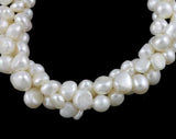 Men's Freshwater Pearl Bracelet with Natural Pearl Clasp
