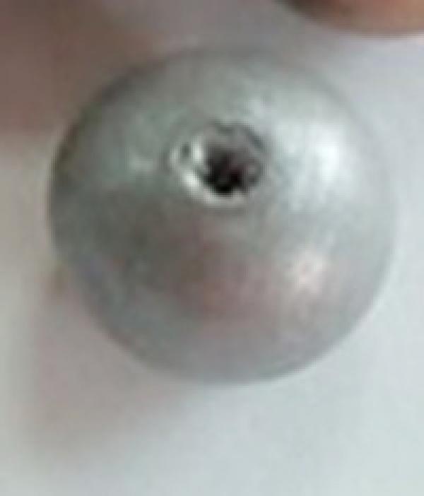 20mm DIY Wooden Beads and Silver Geometric Wood Bead for Necklace 50pcs/lot