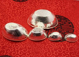 999 Pure Silver Yuanbao Jewelry 0.5g-50g