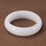 Zheru Jewelry Natural Hetian Jade 54mm-64mm Bracelet Princess Jewelry