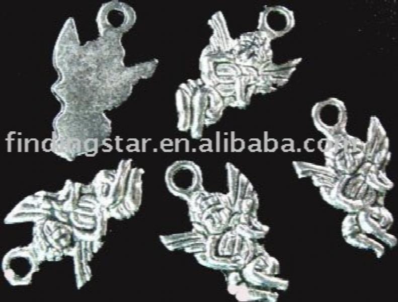 360Pcs Tibetan Silver Angel Charms for DIY Jewelry Making