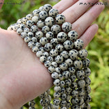 Yellow Speckled Jaspers Stone Beads 6-10mm
