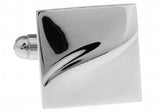 Men's Silver Copper Square Cuff Links Wholesale & Retail