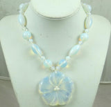 Turquoise Quartz Crystal Opal Aventurine Pendant for DIY Jewelry Making