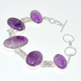 Amethysts Bracelet 21.6 cm B3285