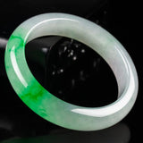 Zheru Jade Two-Tone Bracelet - Elegant Jewelry for Women