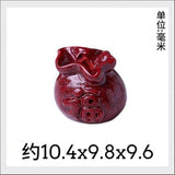 5A Cinnabar Fortune Bag Vermilion Single Bead DIY Jewelry Material