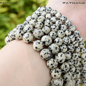 Yellow Speckled Jaspers Stone Beads 6-10mm