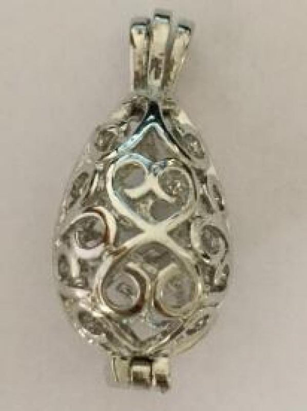5pcs Hollow Drop Beads Lockets Floating Charms Cage Pendant 3 colors 5pcs/lot