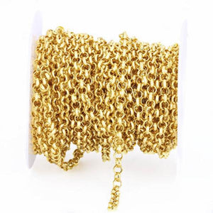 DIY Necklace Chains 2m Rhodium/Silver/KC Gold/Antique Bronze Plated
