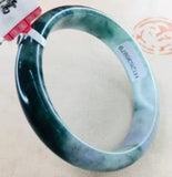 Zheru Jewelry Natural Jadeite Bracelet Princess Jade Gift 54-62mm