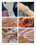 Pink Opal Faceted Small Beads 2-4mm for Jewelry Making DIY
