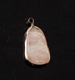10Pcs Baroque Oval Crystal Alloy Earring Ear Charms Necklace Pendants