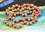 Coffee Freshwater Pearl Cultured Pearl 7-8mm Loose Beads LC3-0134