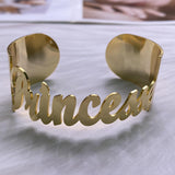 Stainless Steel Gold-plated Bracelet Hip-hop Punk Jewelry
