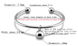 Adjustable Bracelet 925 Sterling Silver Bangle Jewelry Gift