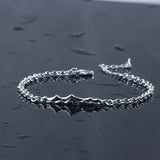Silver Plated Bracelet Personality Mountains Couple Bracelets Women Men
