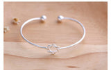 925 Silver Adjustable Charm Bracelet Wedding Gift