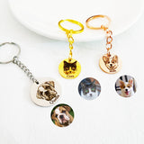Pet Memorial Keychain - Personalized Pet Photo Keychain