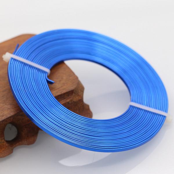 Flat Aluminum Wire for DIY Jewelry Making 5m 3mmX1mm