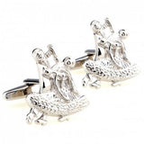 Microphone Smile Cufflink Dance Surfs Up Cuff Link