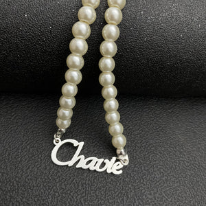 Pearl Anklet Stainless Steel Jewelry for Christmas