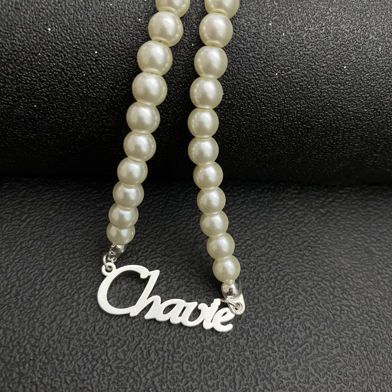 Pearl Anklet Stainless Steel Jewelry for Christmas