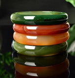 Round Bangles Charm Bracelet for Women Men
