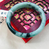Zheru Jewelry Pure Natural Jadeite Bracelet Double Jade Bracelet