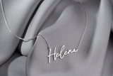 Dainty Name Necklace, Custom Nameplate Necklace