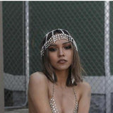 Rhinestone Headband Hair Chain for Women