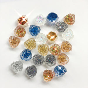 Resin Crystal Cluster Ore Patch DIY Earring Material